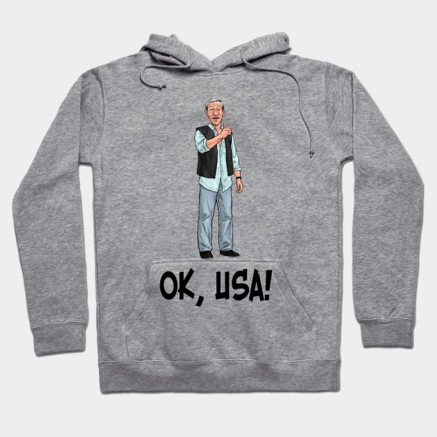 OK USA! Hoodie by PreservedDragons